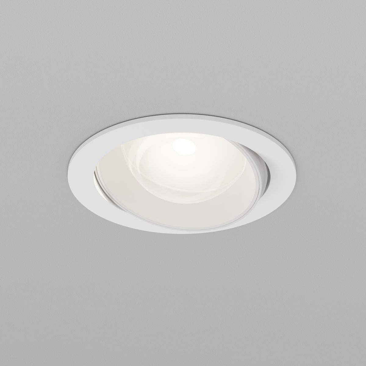 Встраиваемый светодиодный светильник Maytoni Technical Downlight Lens DL105-12W4K-W