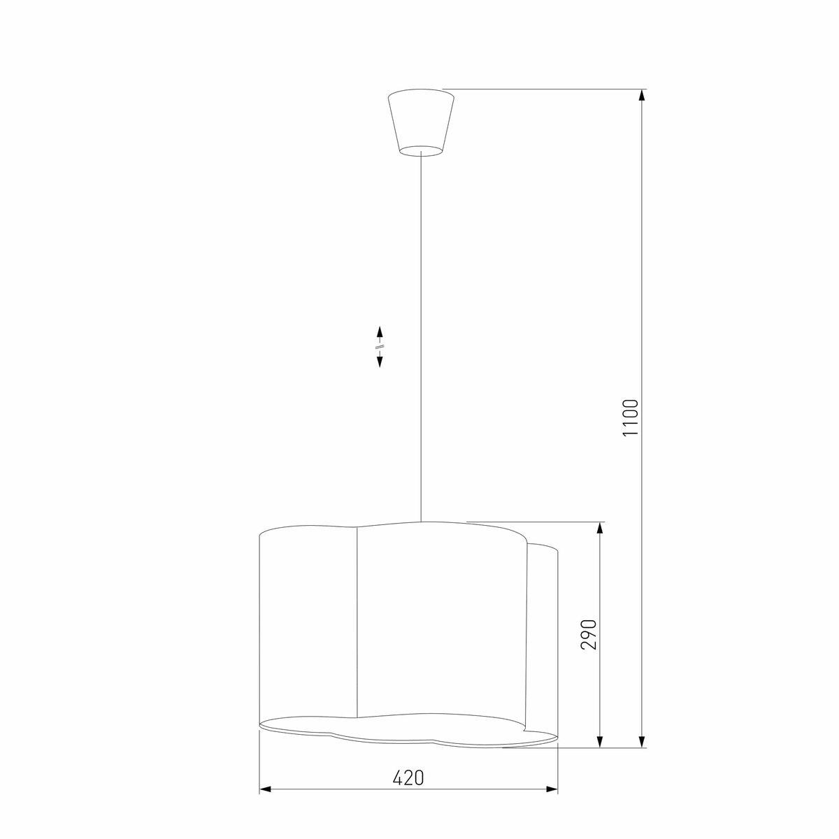 Подвесной светильник TK Lighting 3360 Cloud