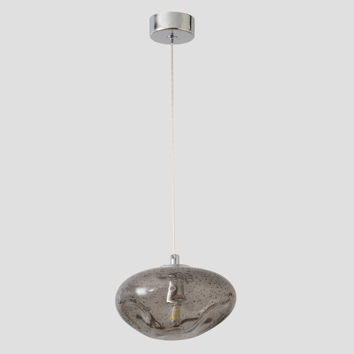 Светильник подвесной Crystal Lux FORMLESS SP1 SMOKE