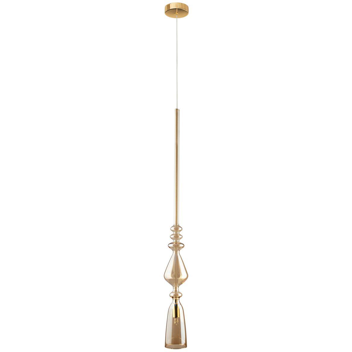 Подвесной светильник Crystal Lux Lux New SP1 B Amber