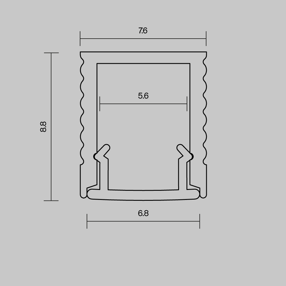Профиль Maytoni Led Strip 631010