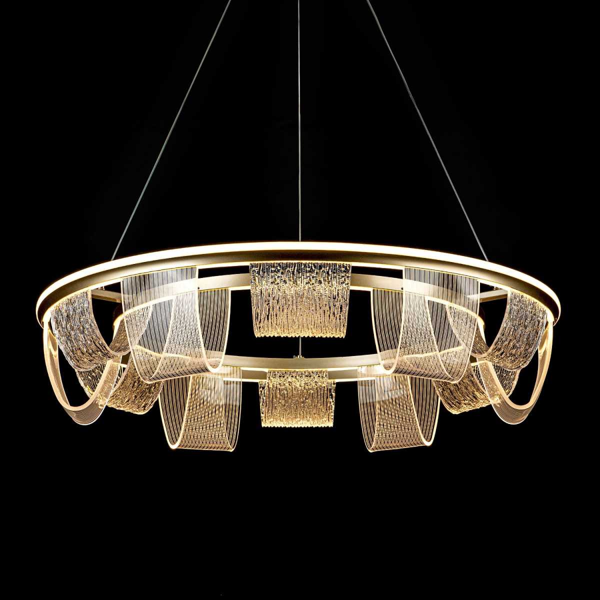 Подвесной cветильник LED4U L7706-800 GD
