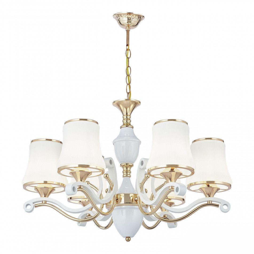 Подвесная люстра Arte Milano Florentia-3987 303987/6 Wh/Gd
