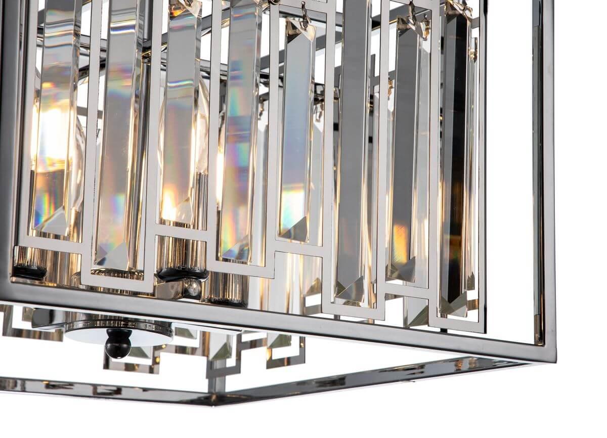 Подвесная люстра Indigo Valzer 12001/4R Chrome V000063