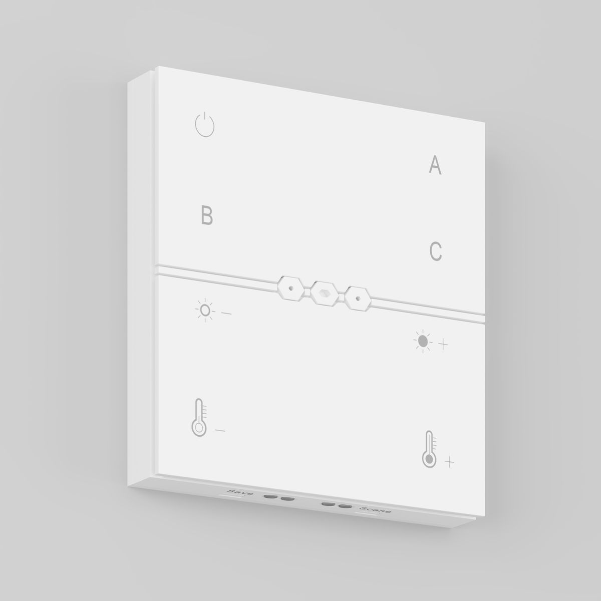 Беспроводная панель управления Maytoni Technical Smart home DRC034-8-W