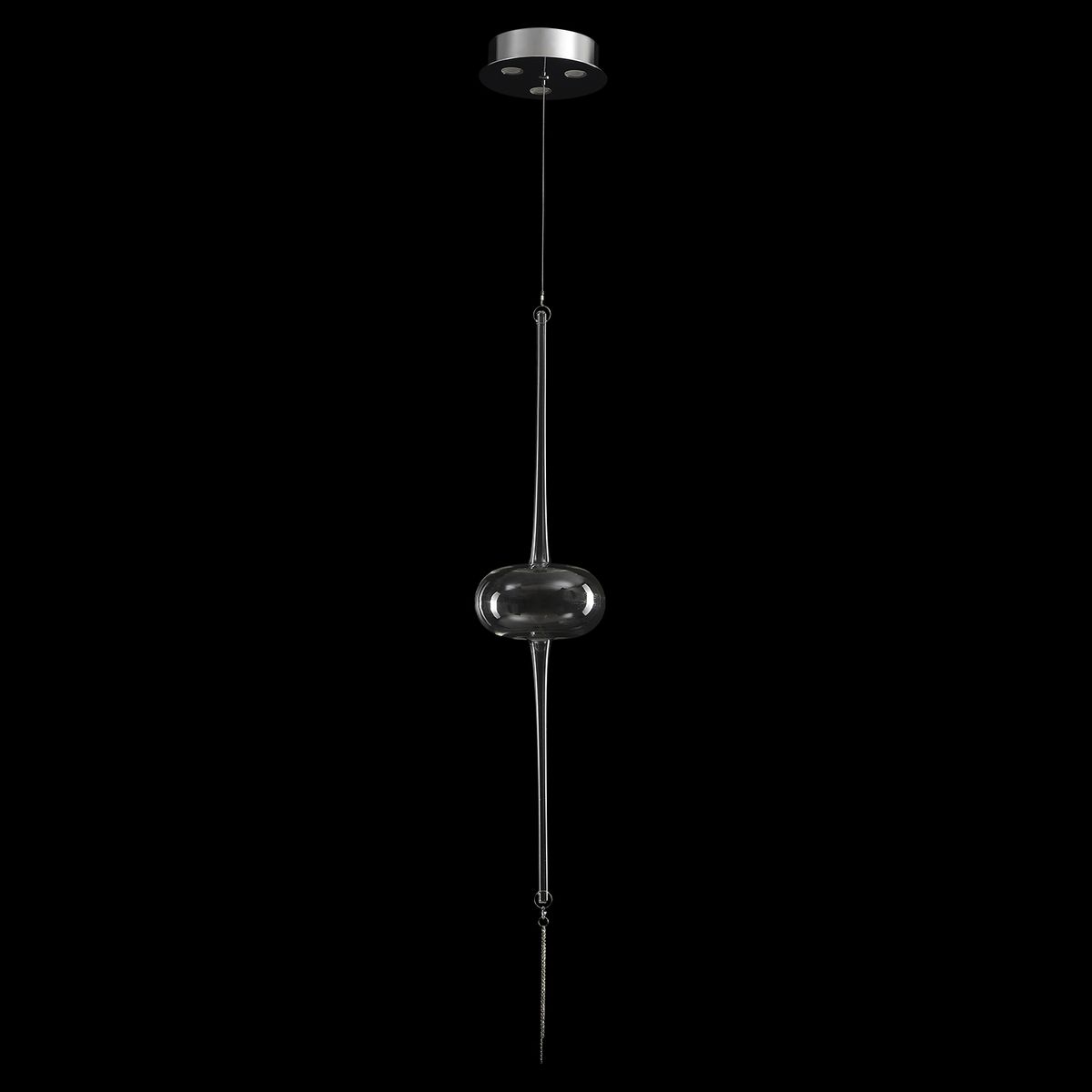 Подвесной светильник Crystal Lux GLASS SP3W LED CHROME