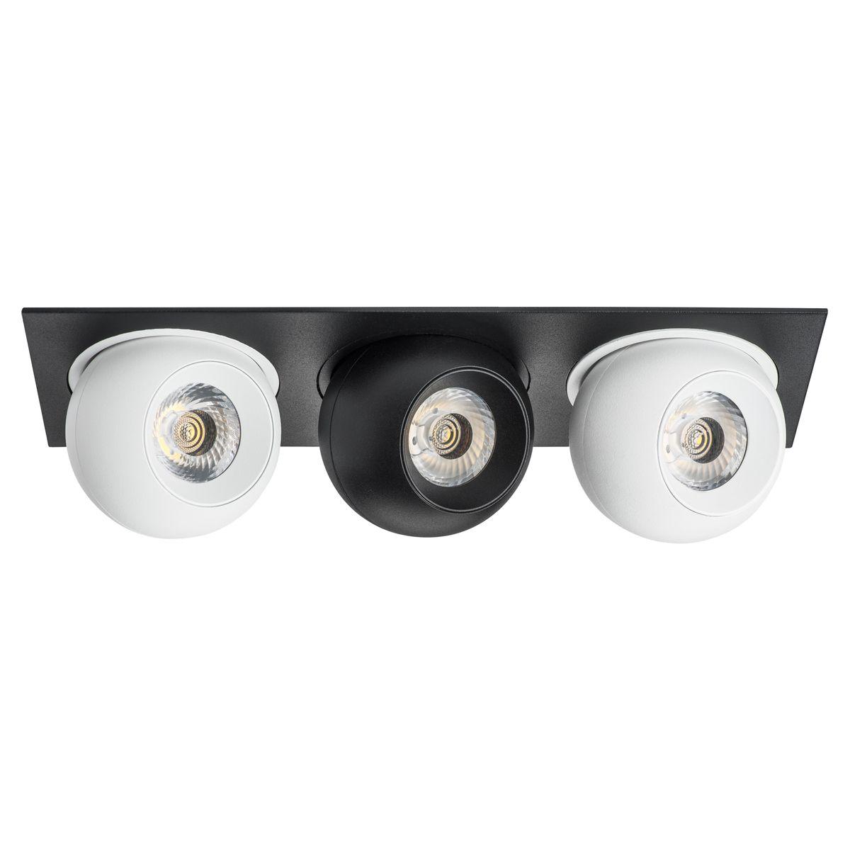 Комплект из светильника и рамки Lightstar Intero Ball (217537+217062+217072+217062) i537627262