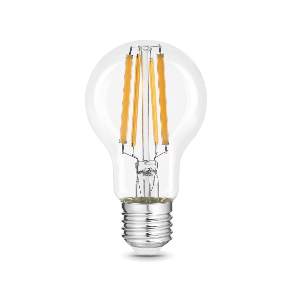 Лампа светодиодная филаментная Gauss E27 20W 2700K прозрачная 102902120