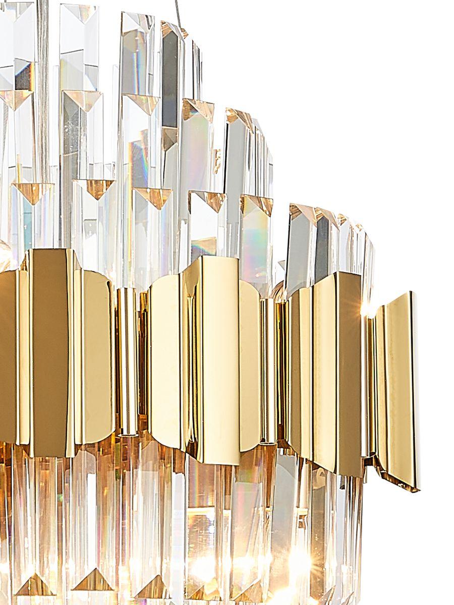 Подвесная люстра Natali Kovaltseva Ruby 81442/6C Gold