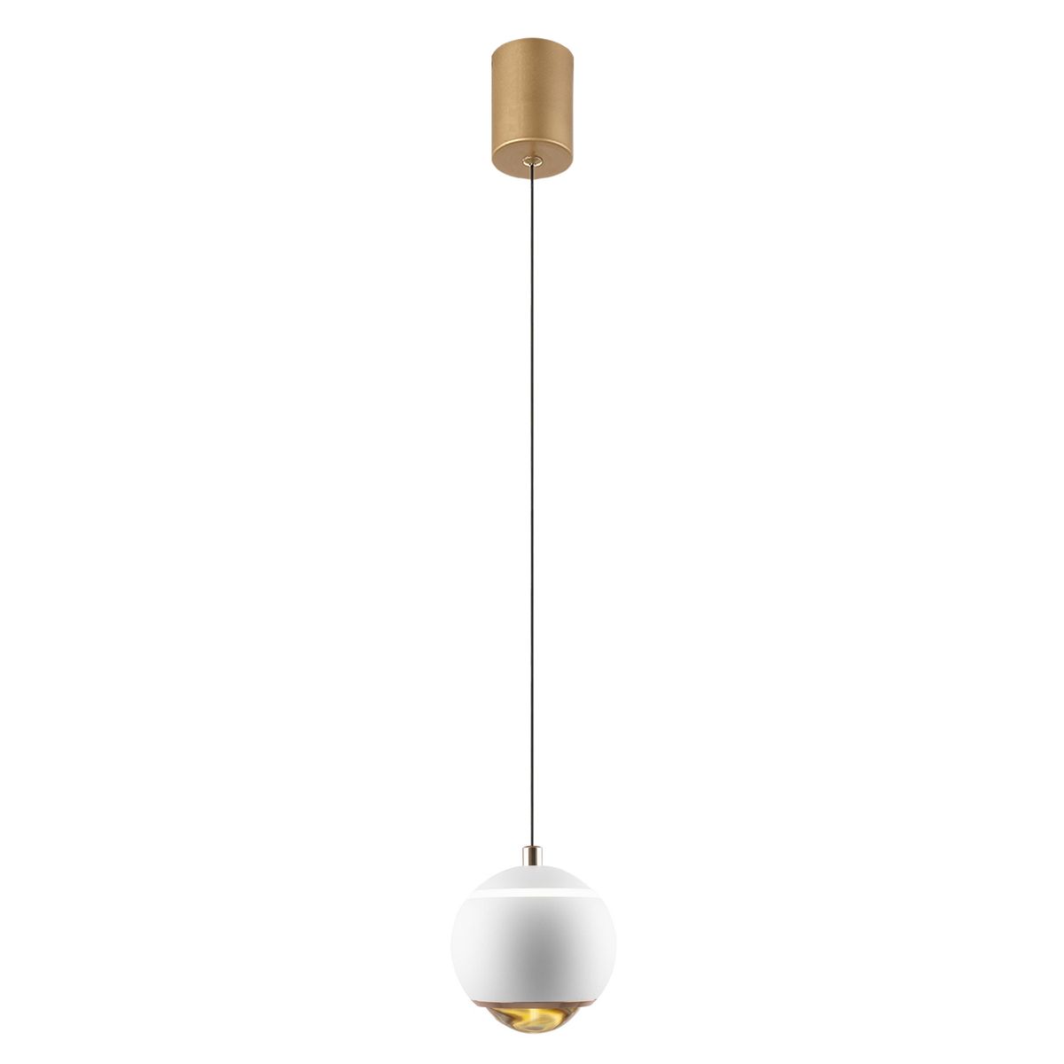 Подвесной светодиодный светильник Crystal Lux Caro SP Led White