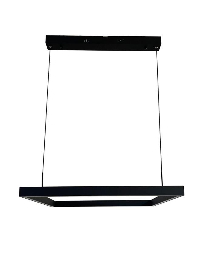 Люстра подвесная Alfa Light F3924-56 black 30W 40*40*H1 50