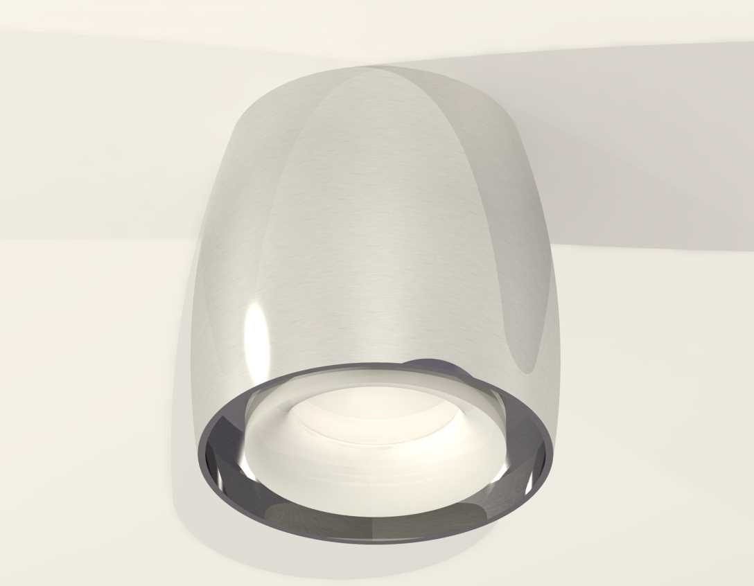 Комплект накладного светильника Ambrella light Techno Spot XS1143020 PSL/FR серебро полированное/белы матовый (C1143, N7165)