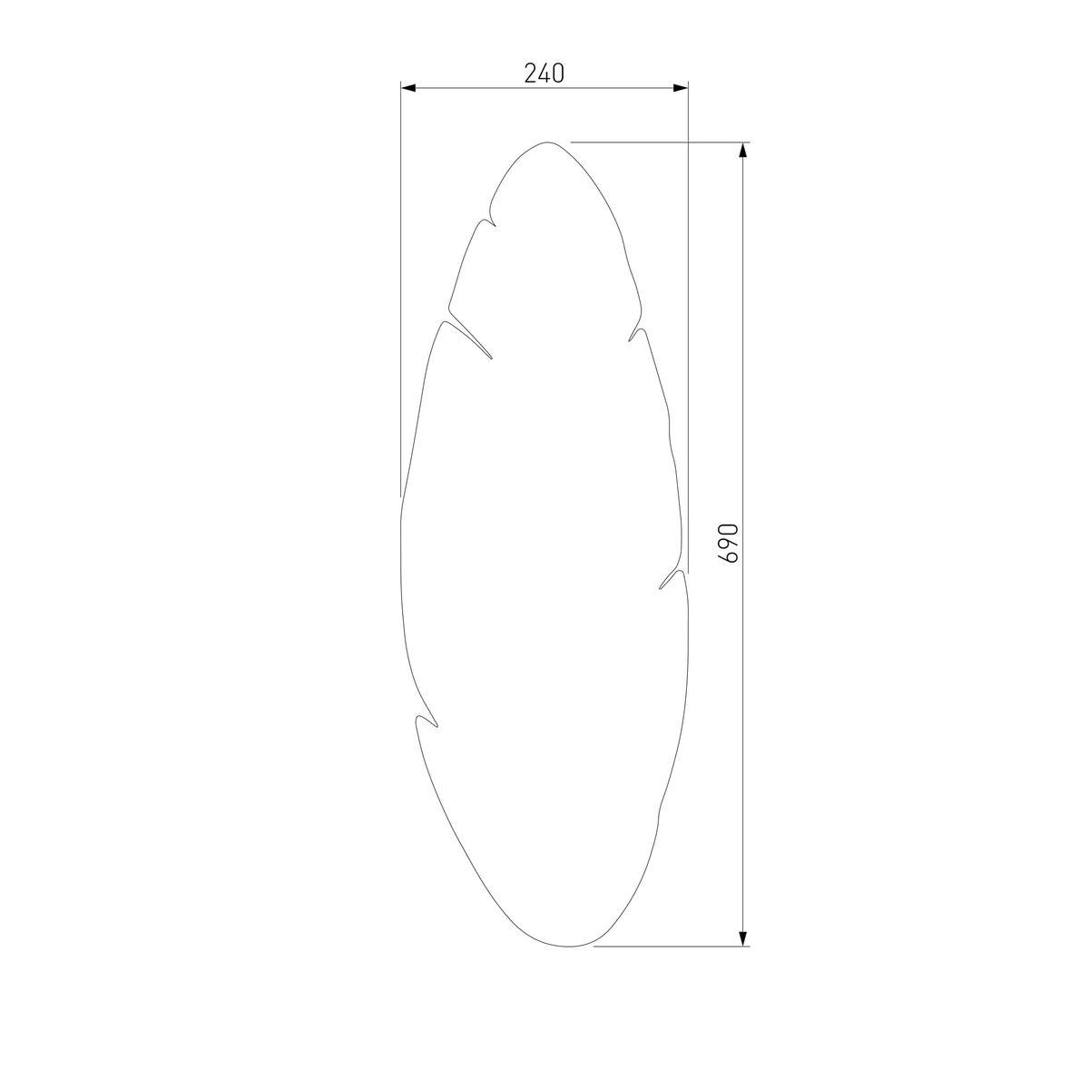 Настенный светильник TK Lighting 5565 Hoja