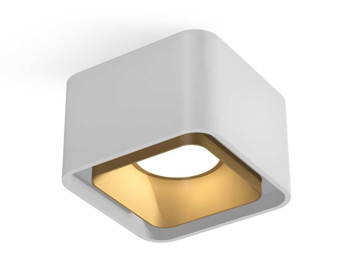 Комплект накладного светильника Ambrella light Techno Spot XS7832004 SWH/SGD белый песок/золото песок (C7832, N7704)