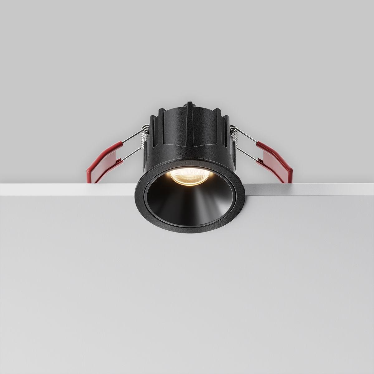 Встраиваемый светильник Maytoni Technical Alfa LED DL043-01-10W3K-RD-B-1