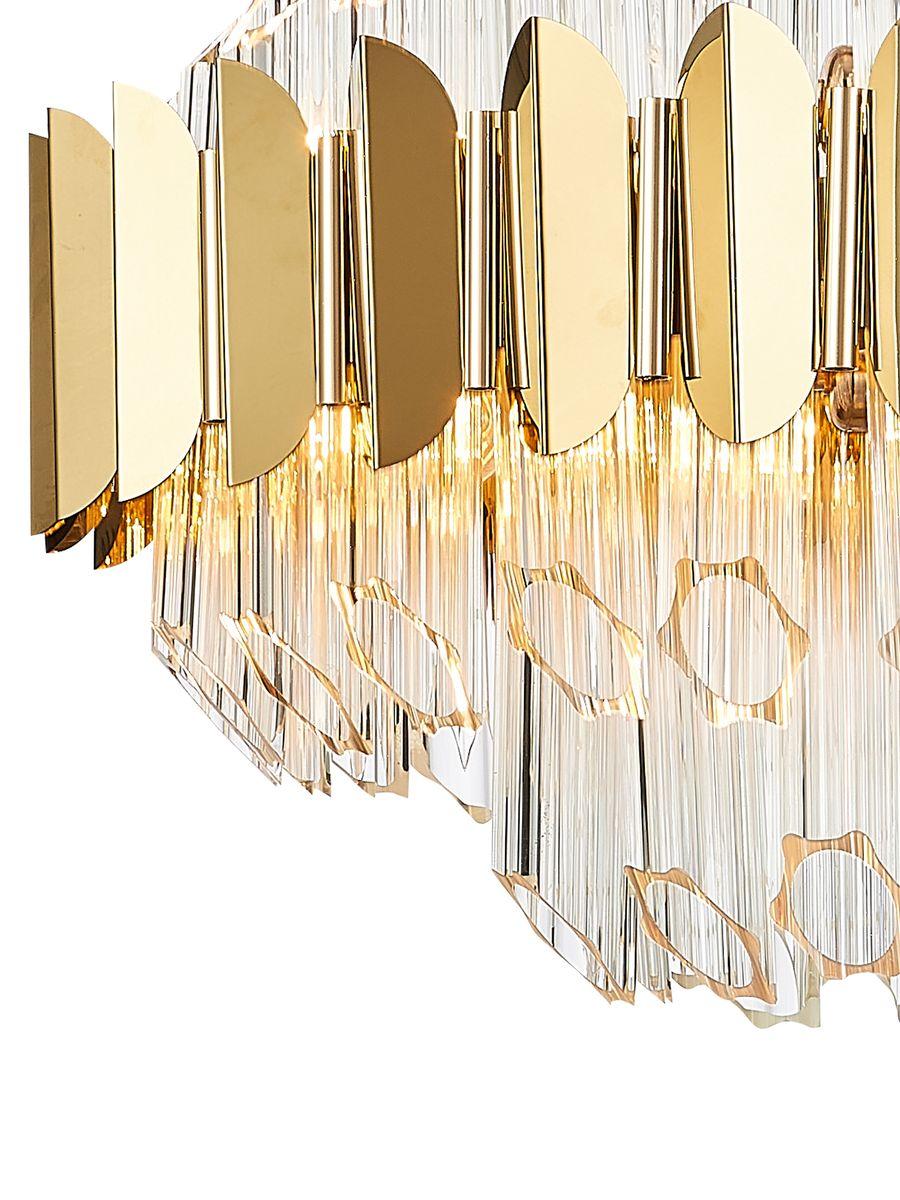 Подвесная люстра Natali Kovaltseva Rivera 81443/8C Gold