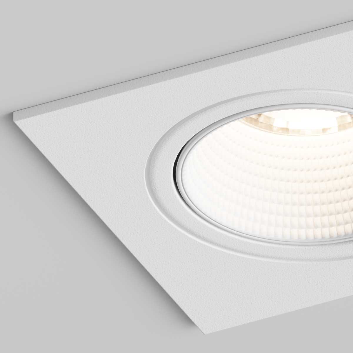 Встраиваемый светильник Hesby Lighting Hesby Bodo IP20,10Вт, GU5.3, белый HSBL_0106