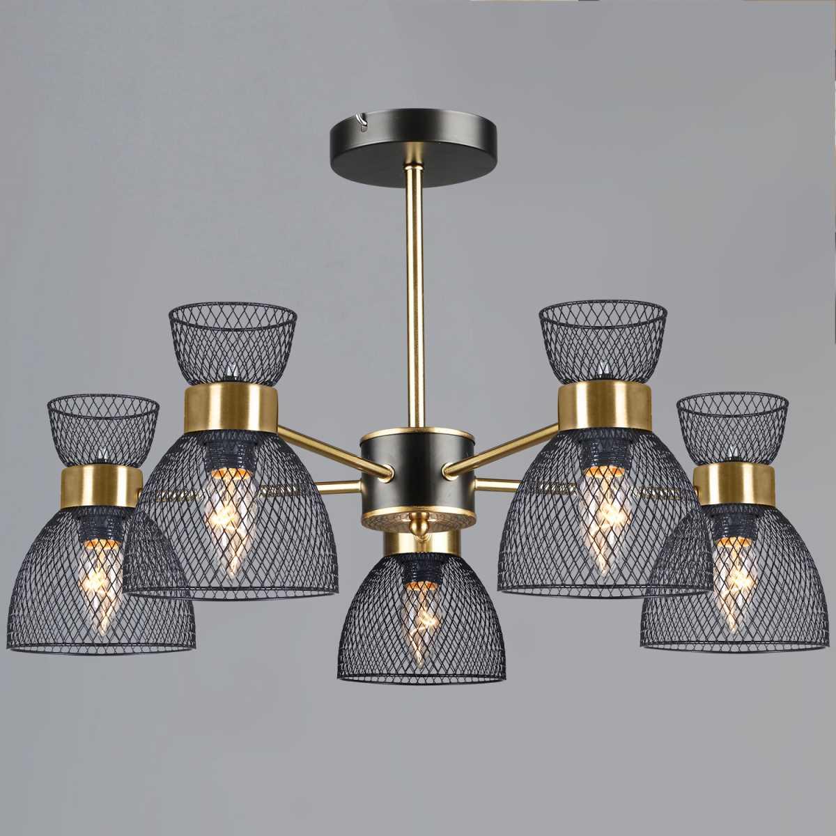 Люстра Reluce 39760-0.3-05 COP+BK