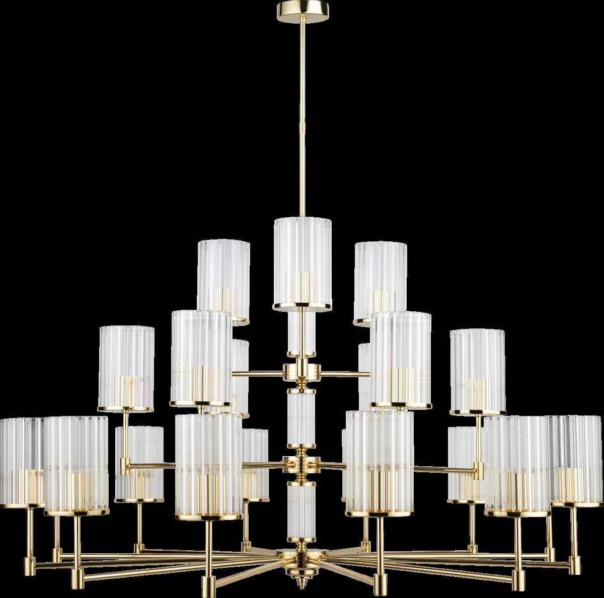 Подвесная люстра KUTEK MOOD Empoli Ryfel EMP-ZW-12+6+3(ZM)R