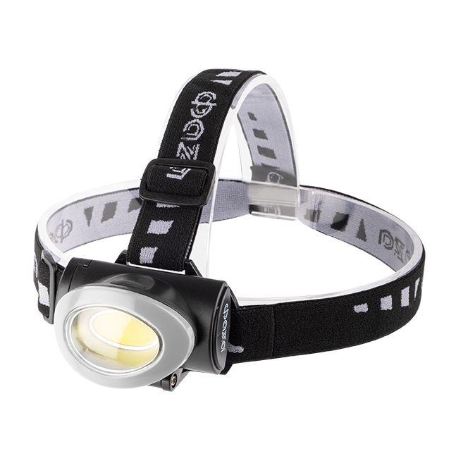 Налобный светодиодный фонарь ФАZA от батареек 170 лм 70х52 H5-L3W-gy