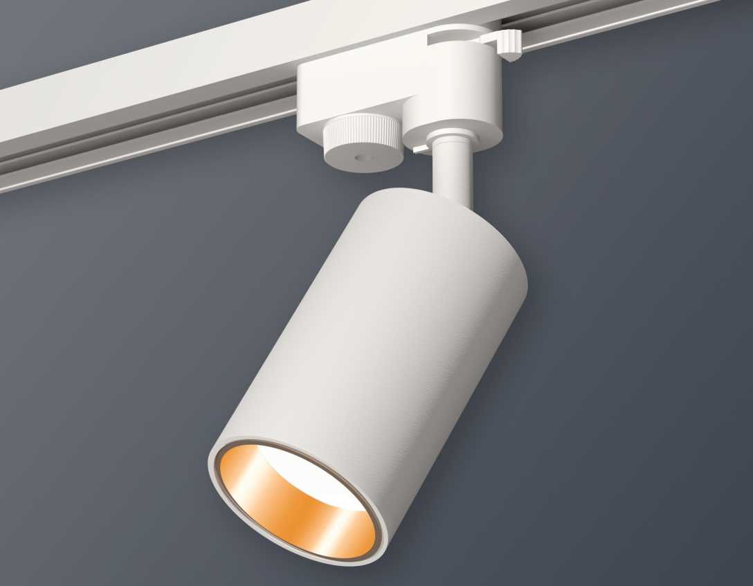 Комплект трекового светильника Ambrella light XT6322023 SWH/PPG белый песок/золото розовое полированное (A2520, C6322, N6113)
