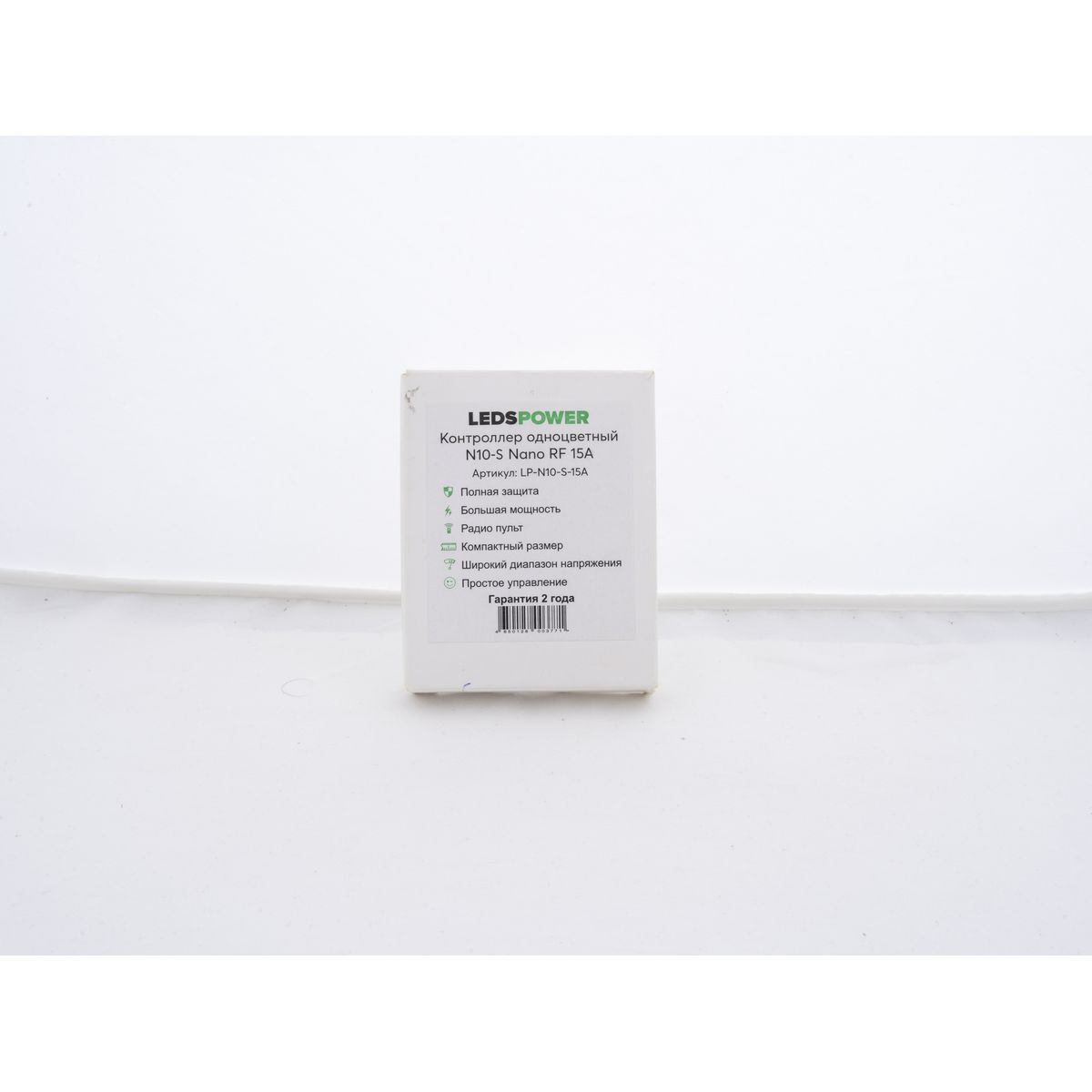 Контроллер LEDS POWER одноцветный N10-S Nano RF 15A 003771