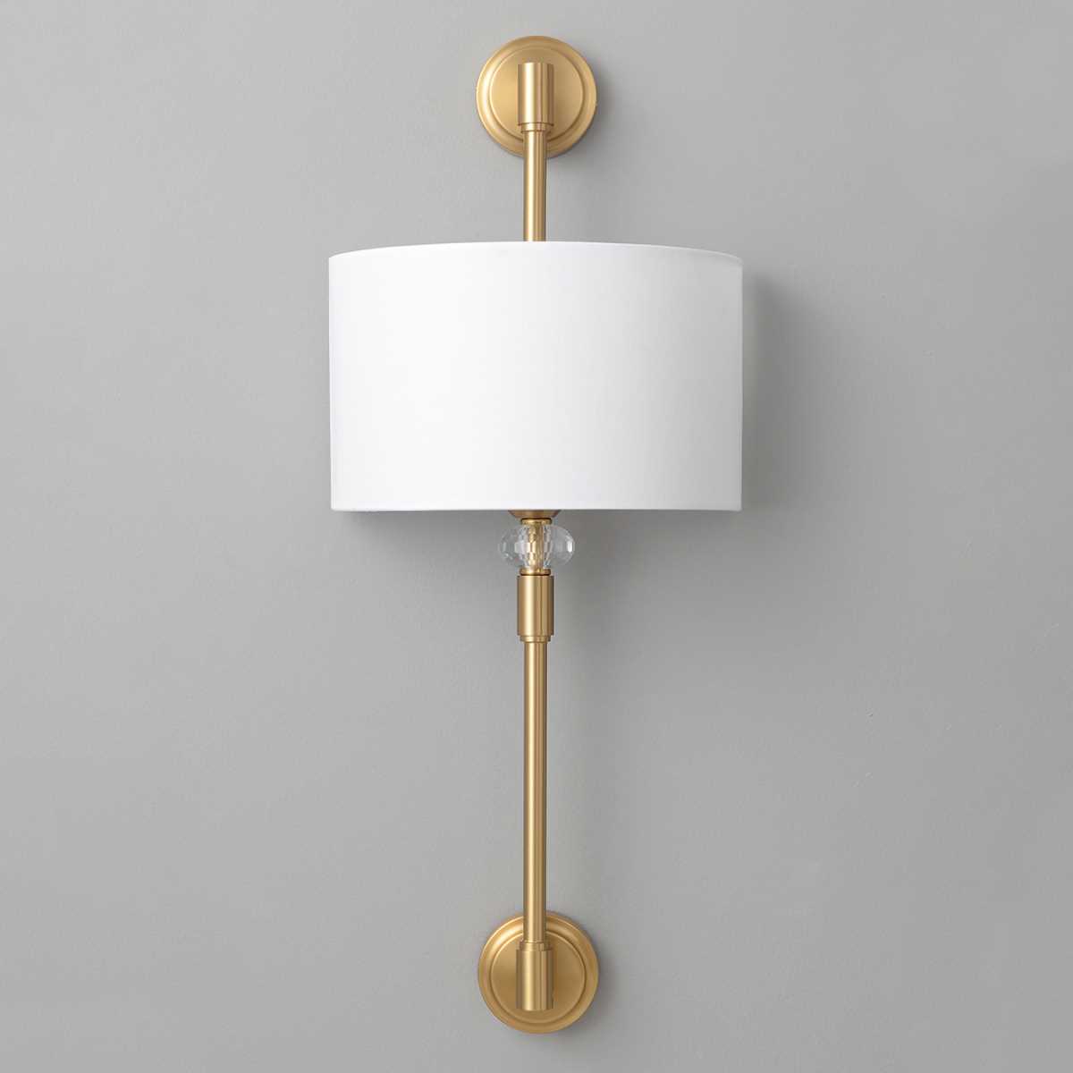 Бра Crystal Lux VINTAGE AP2 BRASS