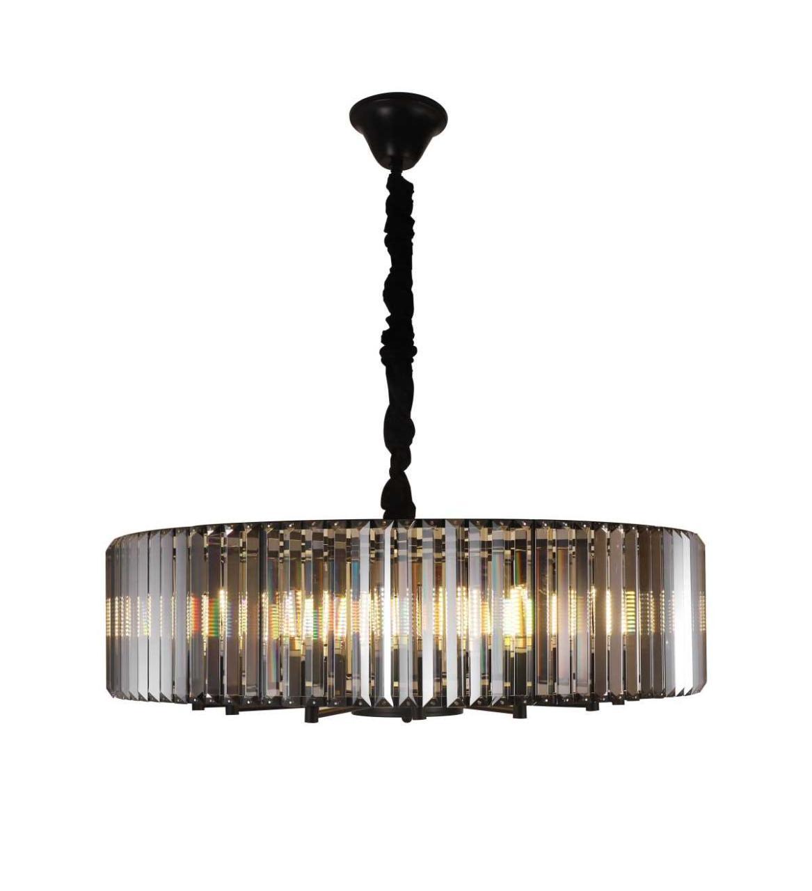 Люстра подвесная Alfa Light F4024-63 600mm BK E14*10