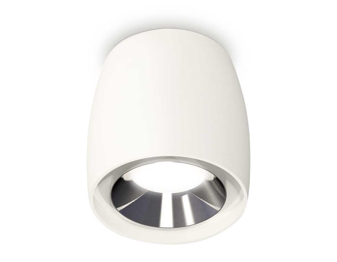 Комплект накладного светильника Ambrella light Techno Spot XS1141003 SWH/PSL белый песок/серебро полированное (C1141, N7032)