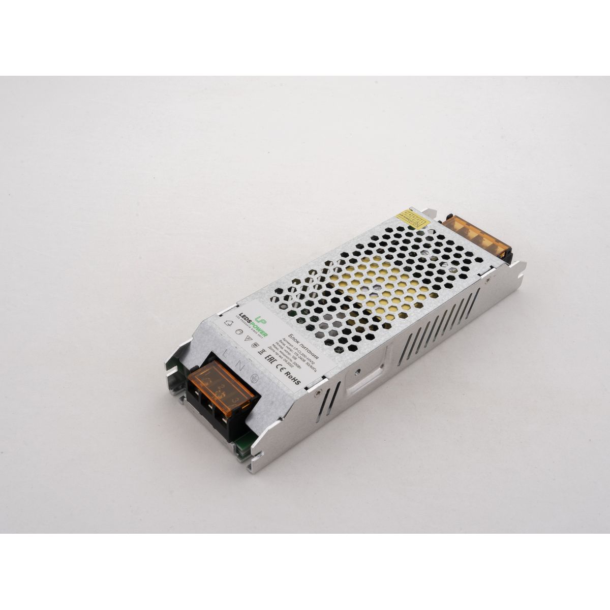 Блок питания LEDS POWER 200Вт 12В ULTRA SLIM 000855