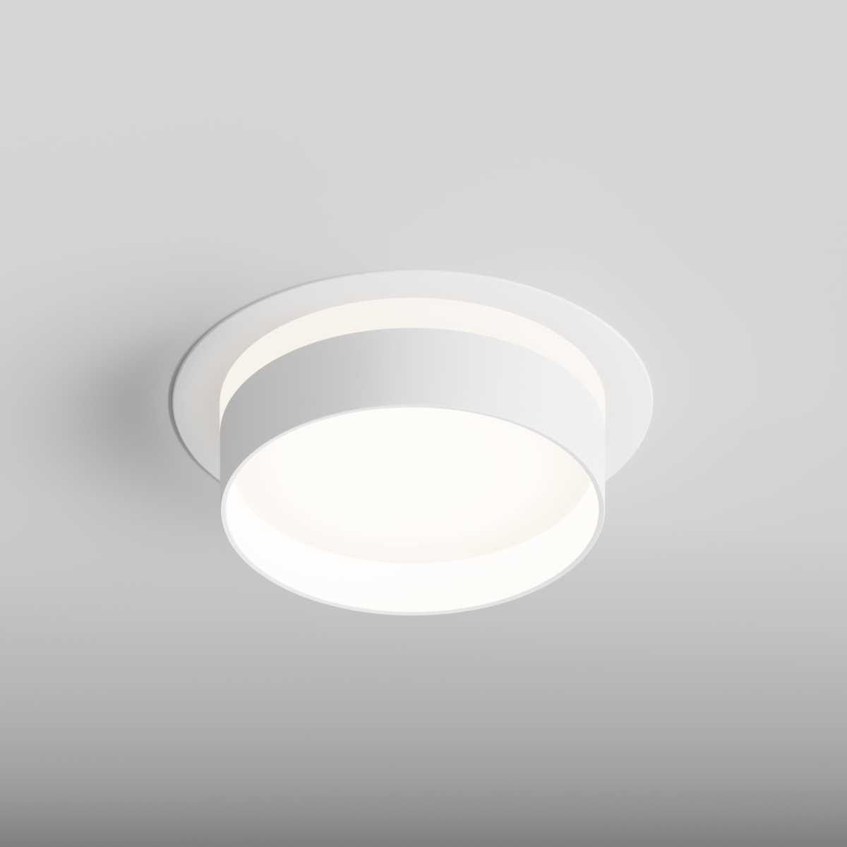 Встраиваемый светильник Hesby Lighting Nimbus IP20, 15Вт, GX53, белый HSBL_0129