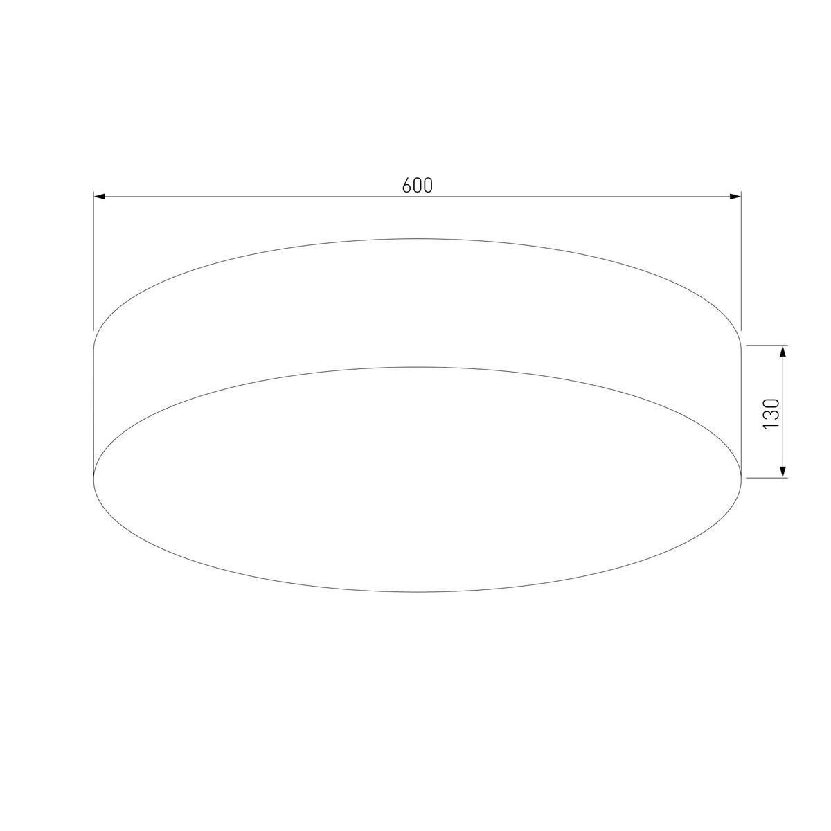 Потолочный светильник TK Lighting 1587 Rondo Black