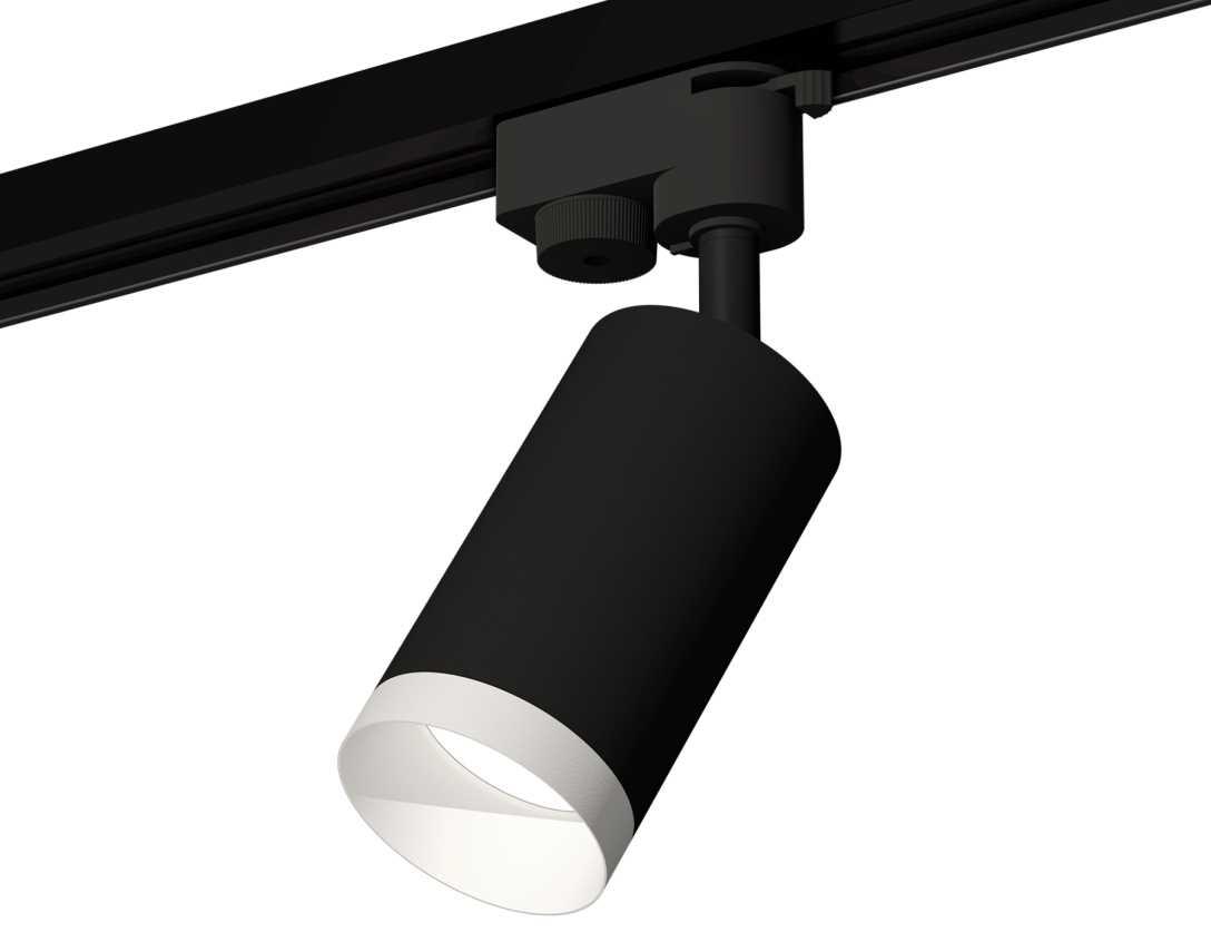 Комплект трекового светильника Ambrella light Track System XT6323060 SBK/SWH черный песок/белый песок (A2521, C6323, N6130)