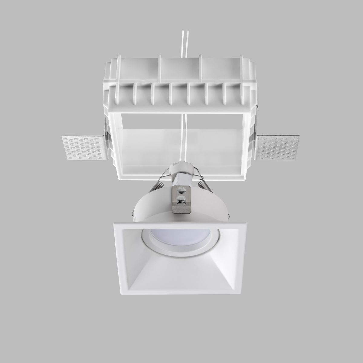 Комплект из светильника и рамки Lightstar Domino Quad (214510+214506) G214506