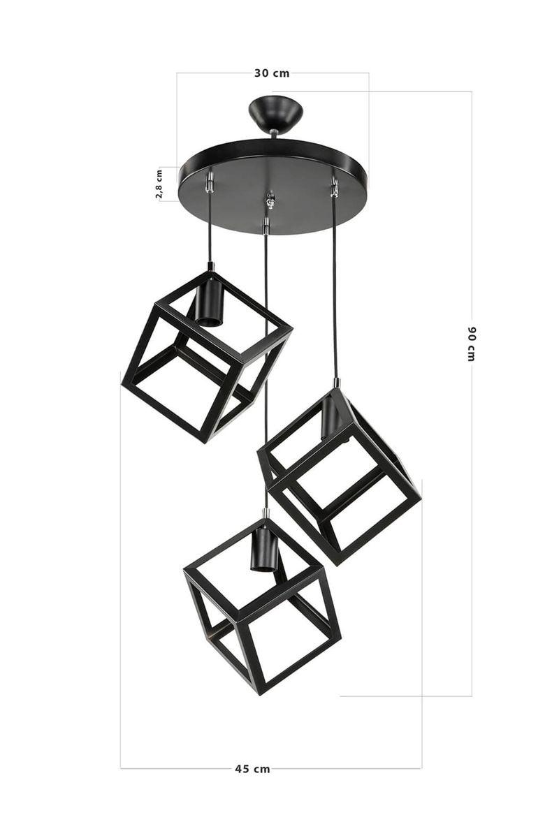 Подвесная люстра Toplight Cherilyn TL1604H-03BK