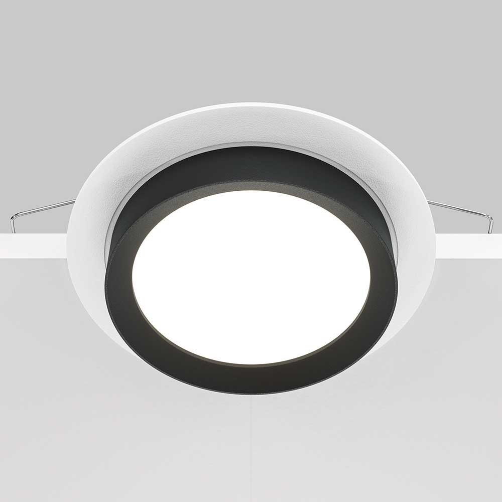 Встраиваемый светильник Maytoni Hoop DL086-GX53-RD-WB