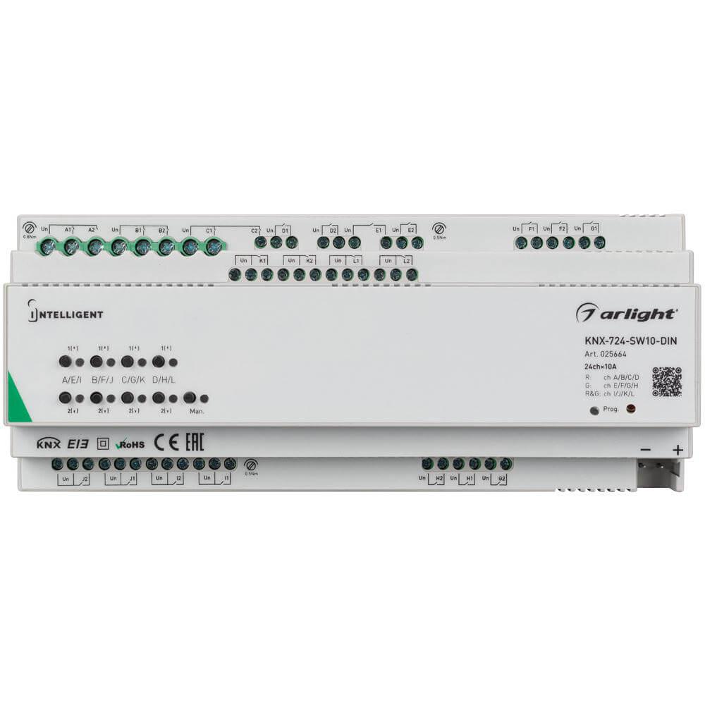 Релейный модуль Arlight KNX-724-SW10-DIN 025664