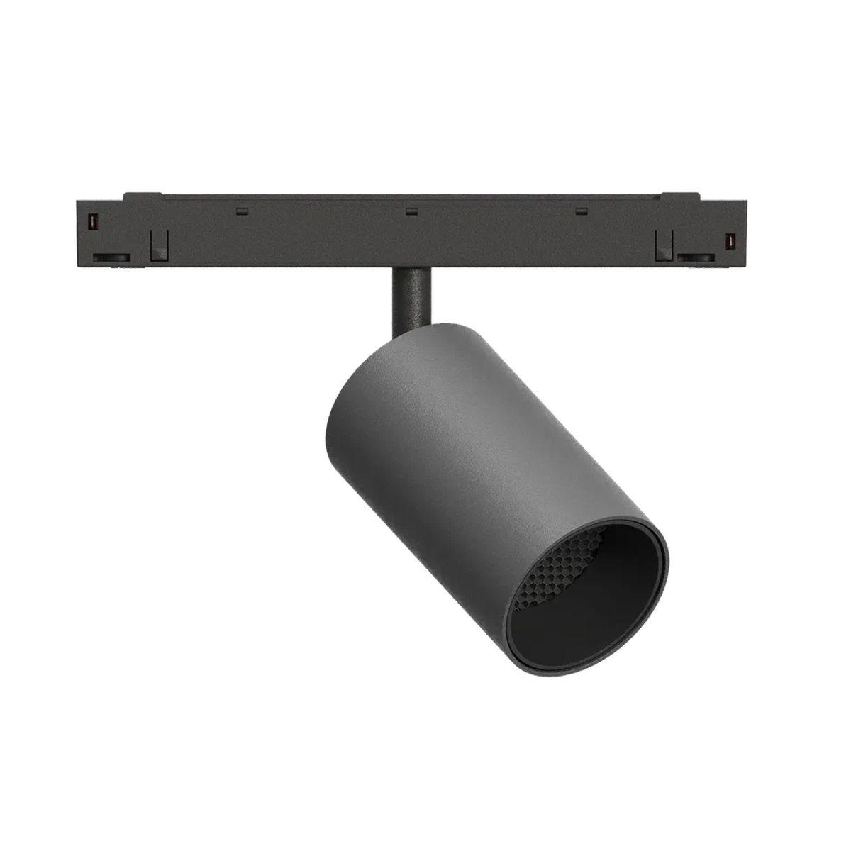 GRAFFIT Трековый светильник SPOT LED 48В 10Вт 3000К CRI90 15° PWM глубокий графит
