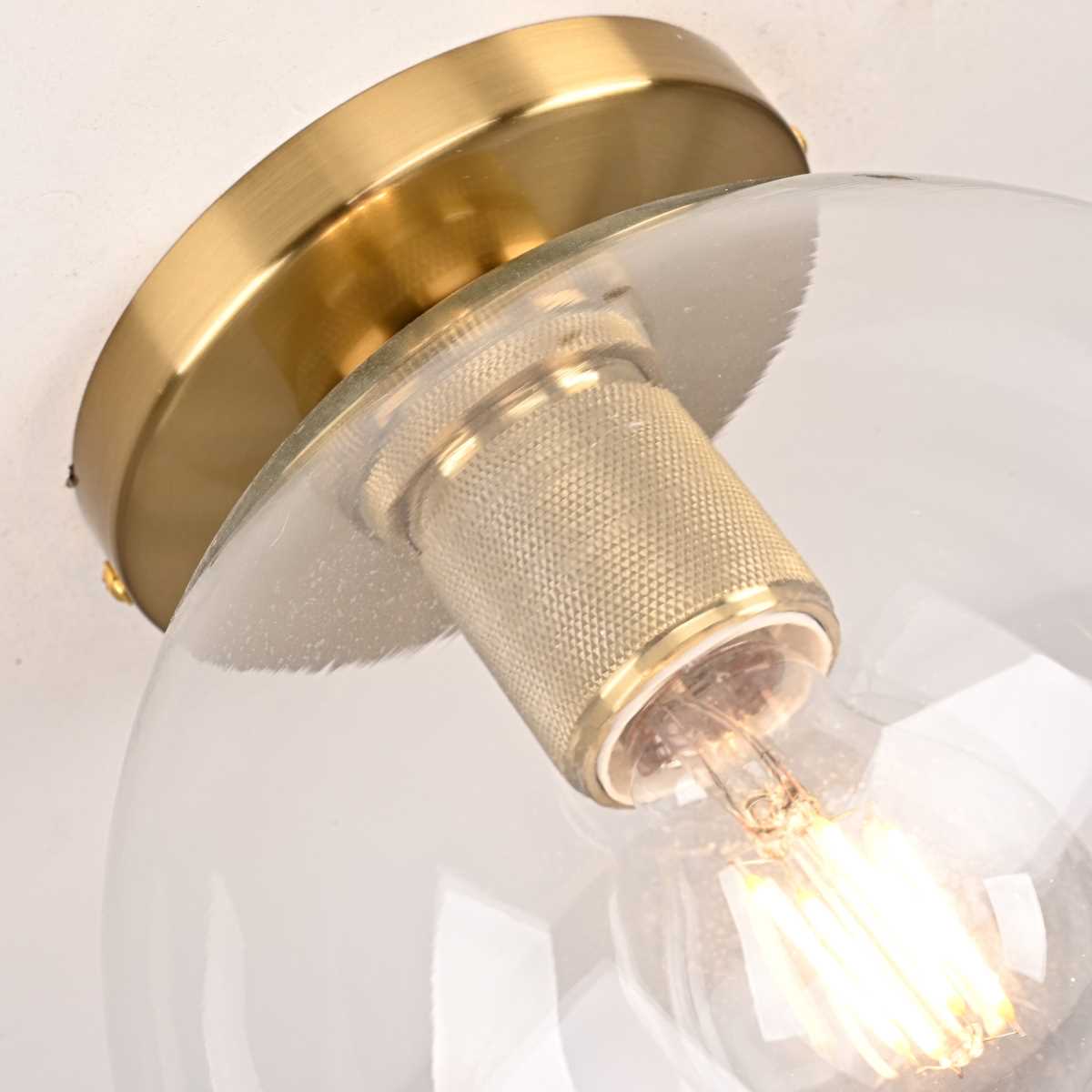 Потолочный светильник Imperium Loft RH Utilitaire Globe Shade Flushmount 123675-22