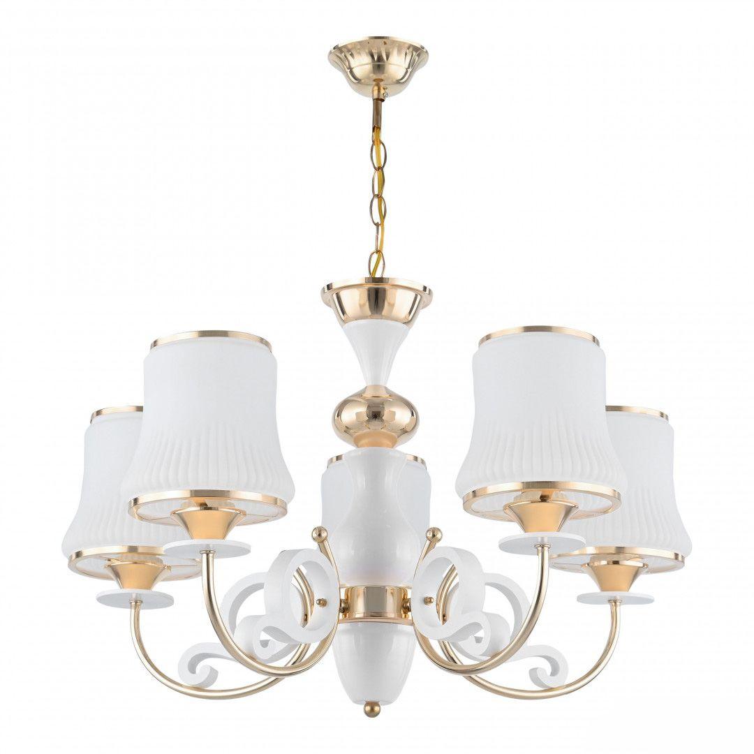 Подвесная люстра Arte Milano Florentia-1097 301097/5 Wh/Gd