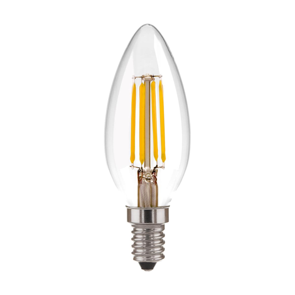 Лампа светодиодная филаментная Elektrostandard BLE1409 E14 9W 3300K прозрачная a049062