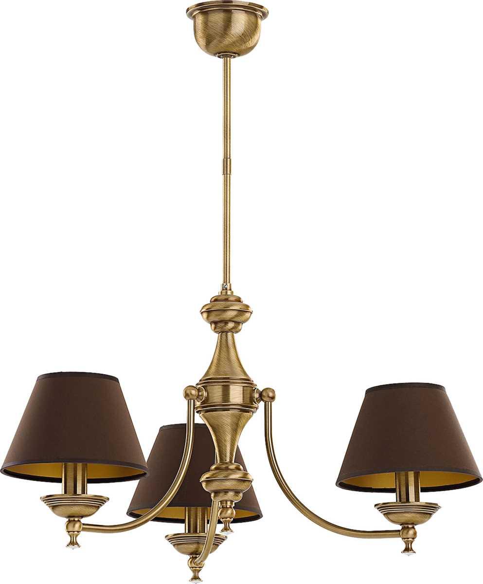 Подвесной светильник KUTEK San Marino Aba?ur  SAN-ZW-3(P/A)CR