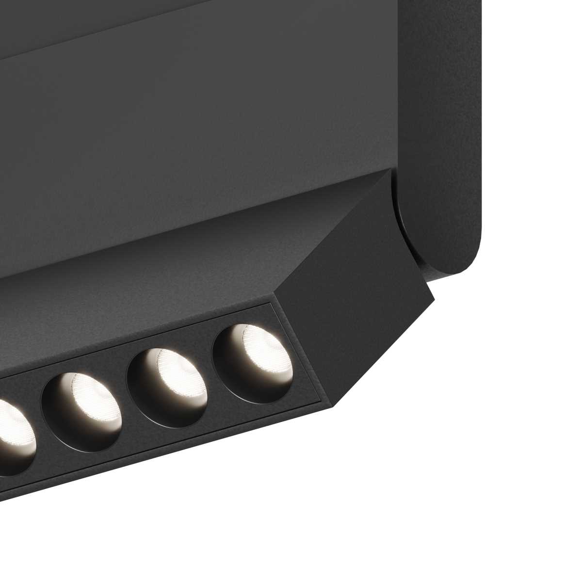 Трековый линейный светильник направленного света Hesby Lighting ElDeko 12Вт-4000К, чёрный HSBL_0084