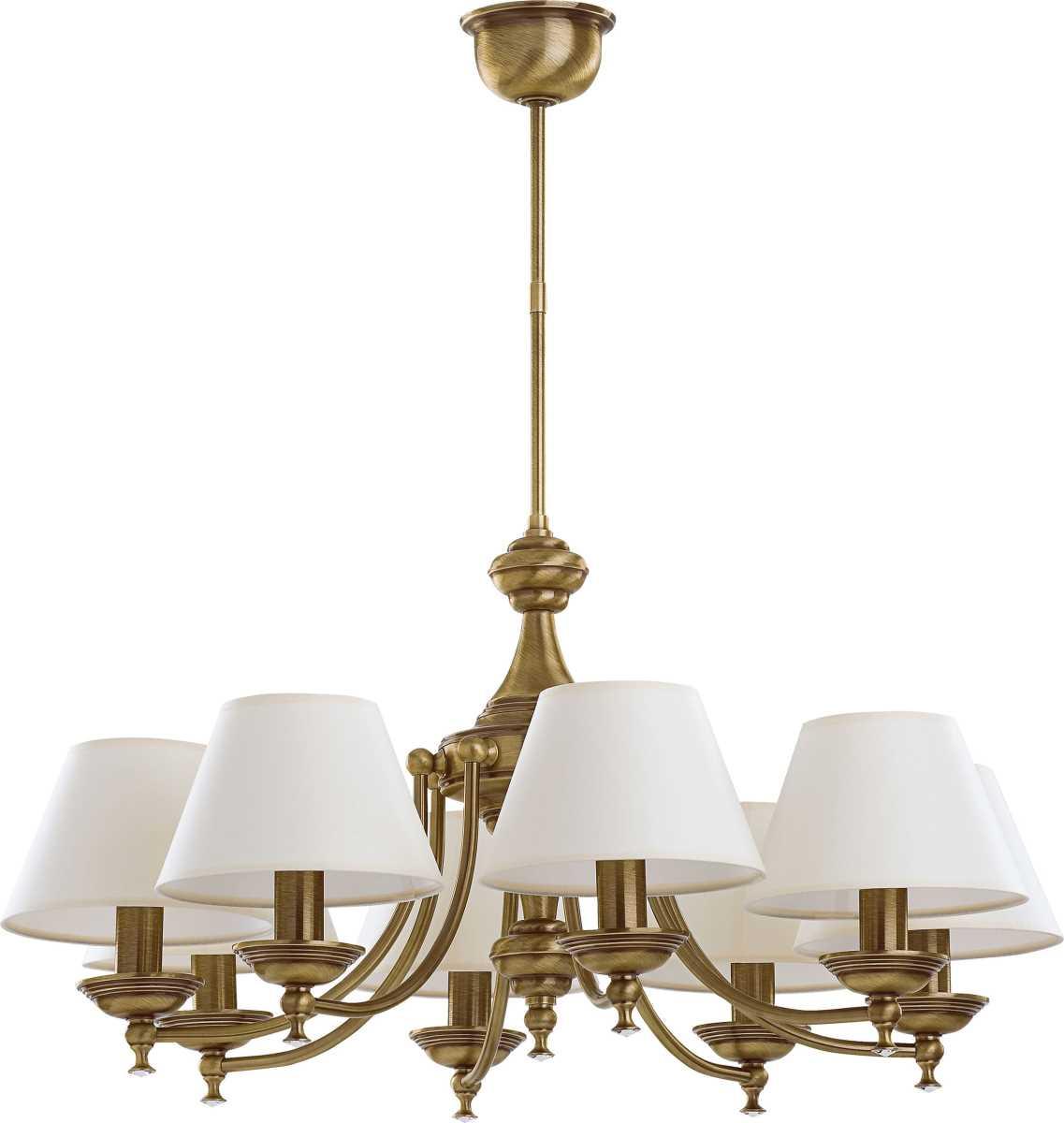 Подвесной светильник KUTEK San Marino Aba?ur SAN-ZW-8(P/A)CR