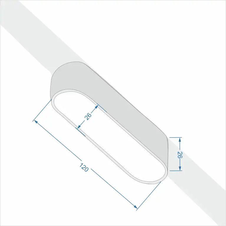 Трековый линейный светильник ZZOK Nemo 6W 4000K Black NLM06-BK4K