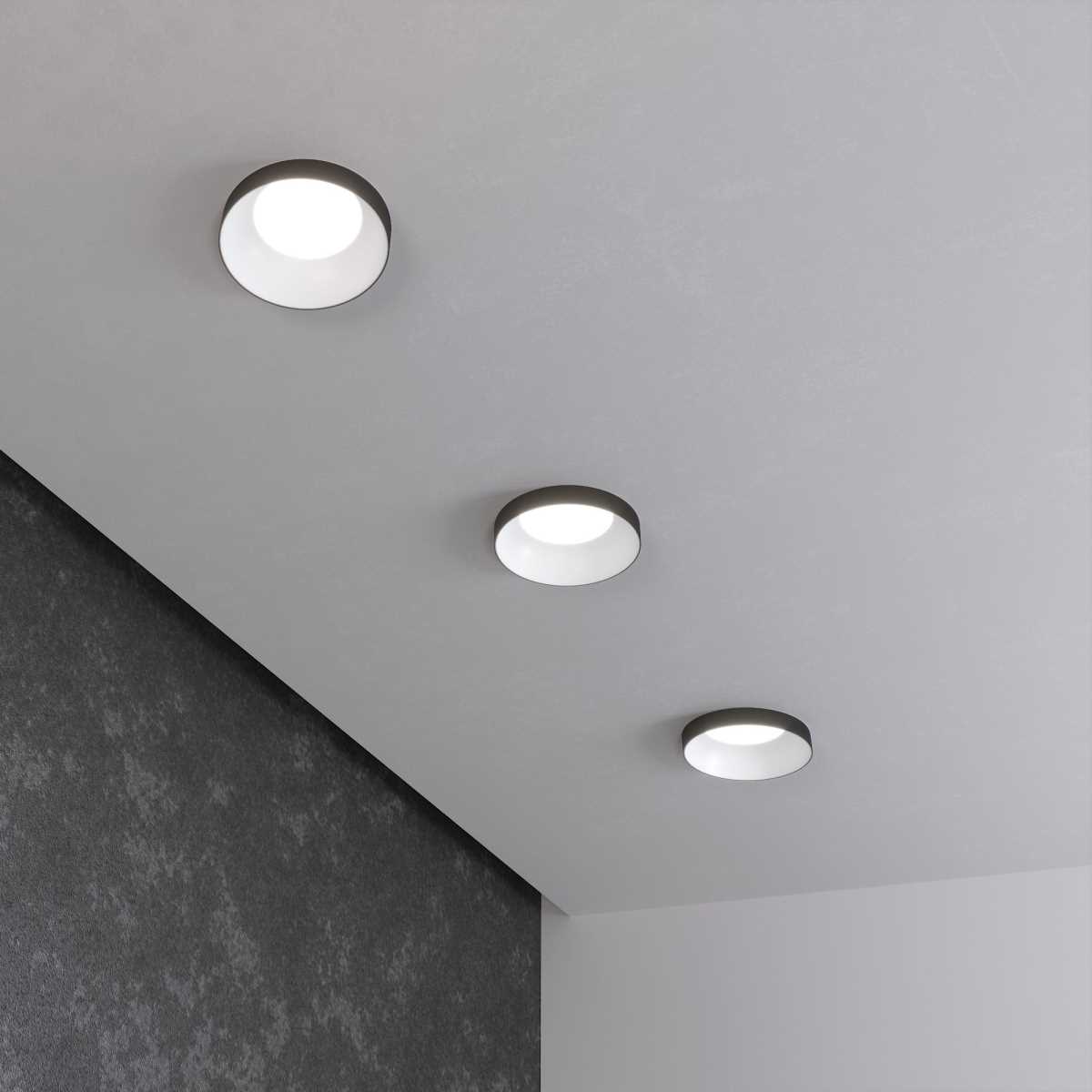 Встраиваемый светильник Elektrostandard 112 MR16 белый/черный a053339