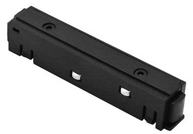 Коннектор питания прямой Hesby Lighting ElDeko для шинопровода 48В, чёрный HSBL_0069