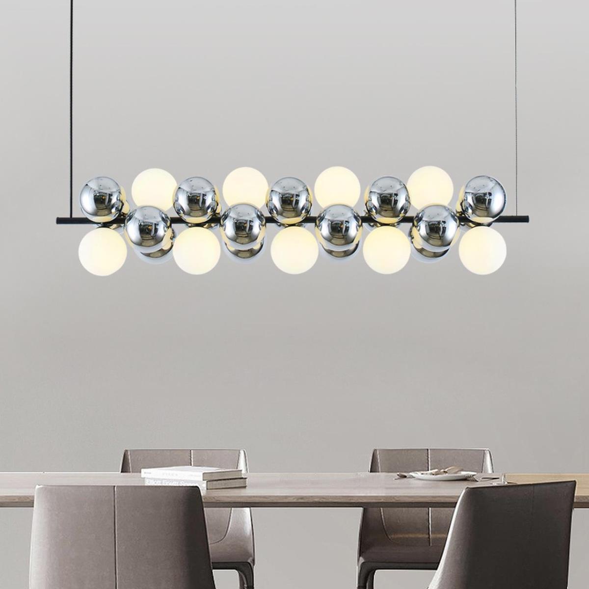 Люстра подвесная Alfa Light F1824-06 980*220*1500mm G9*9