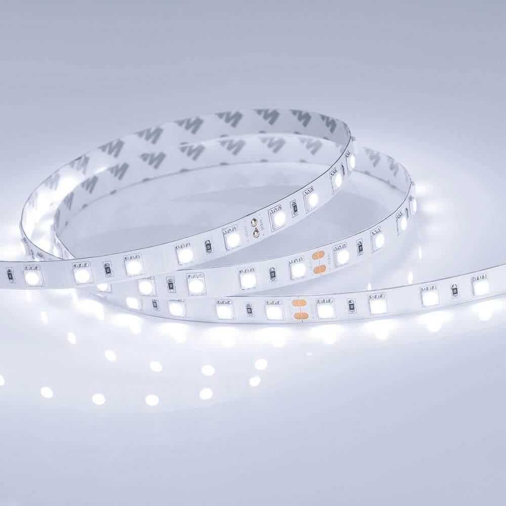 Светодиодная лента Arlight 14,4W/m 60LED/m 5060SMD холодный белый 5M 013757(1)