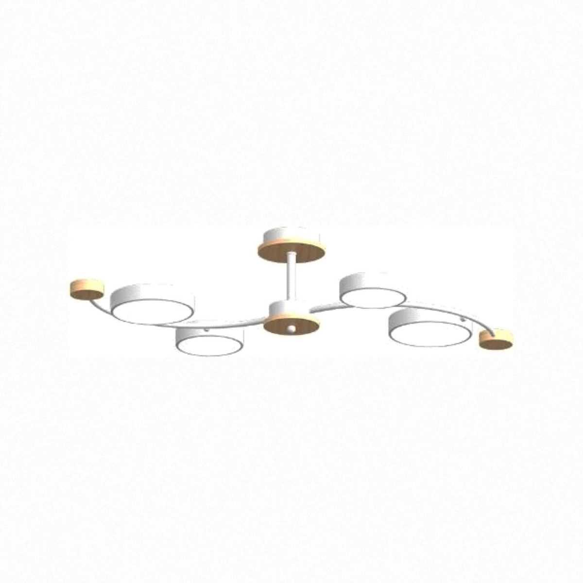 Потолочный cветильник LED4U L3206-800 WH